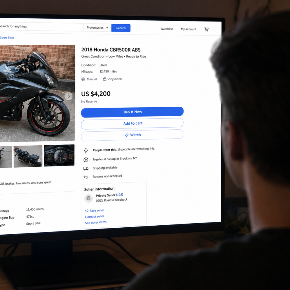 Cum să vă vindeți motocicleta: tot ce trebuie să știți