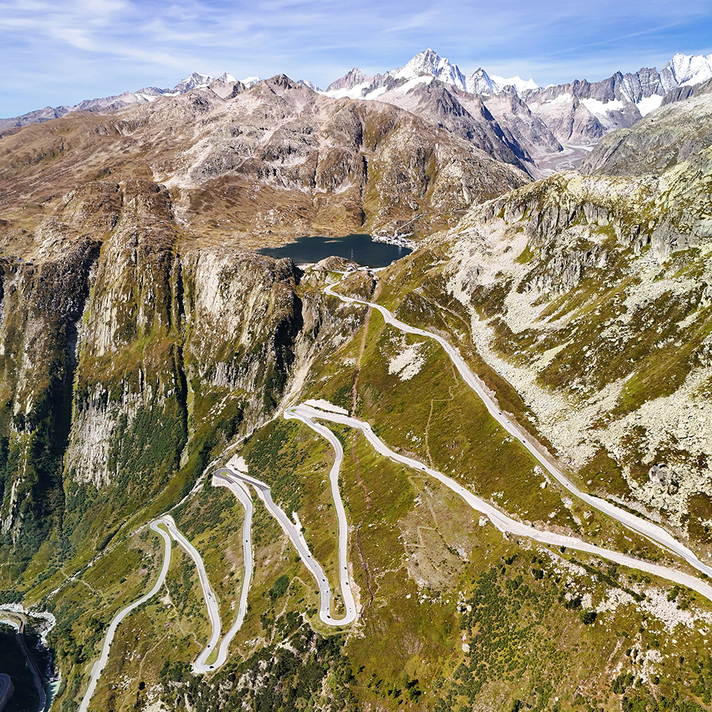 Top 5 motorroutes in de Alpen