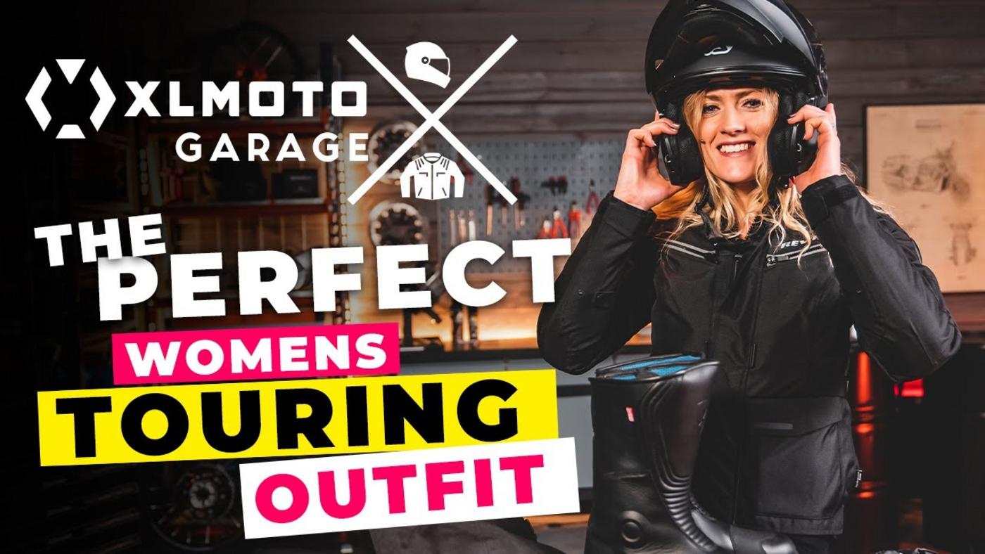 De ideale dames motorfiets Touring outfit