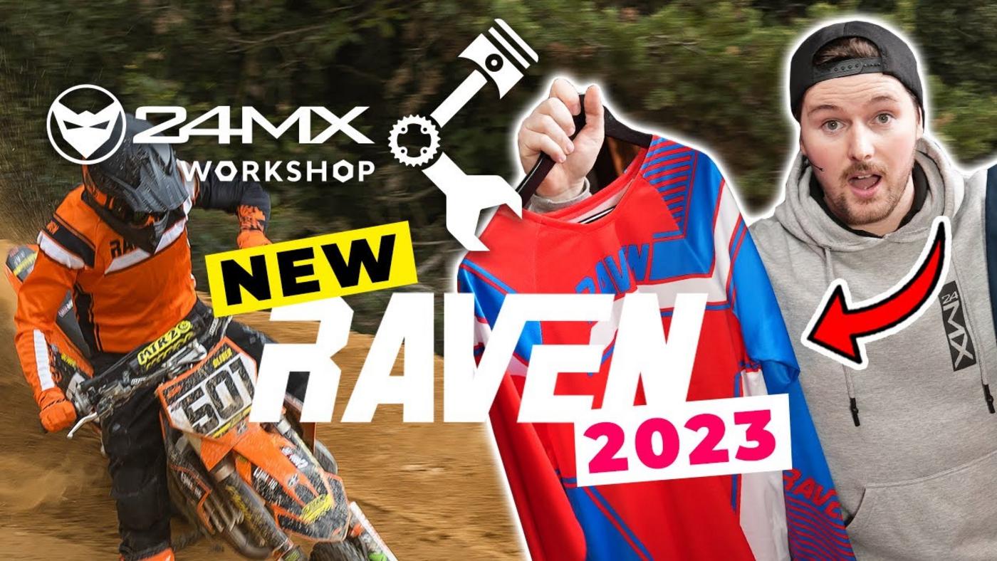 Raven instap- en middenniveau dirtbike uitrusting