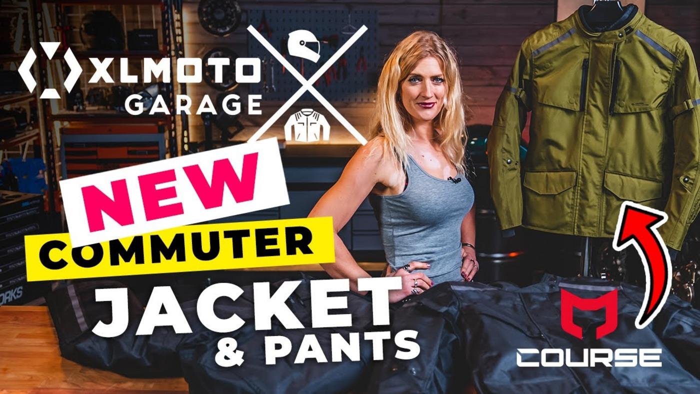 Betaalbare stedelijke motoruitrusting: Course forenzenjas & broek