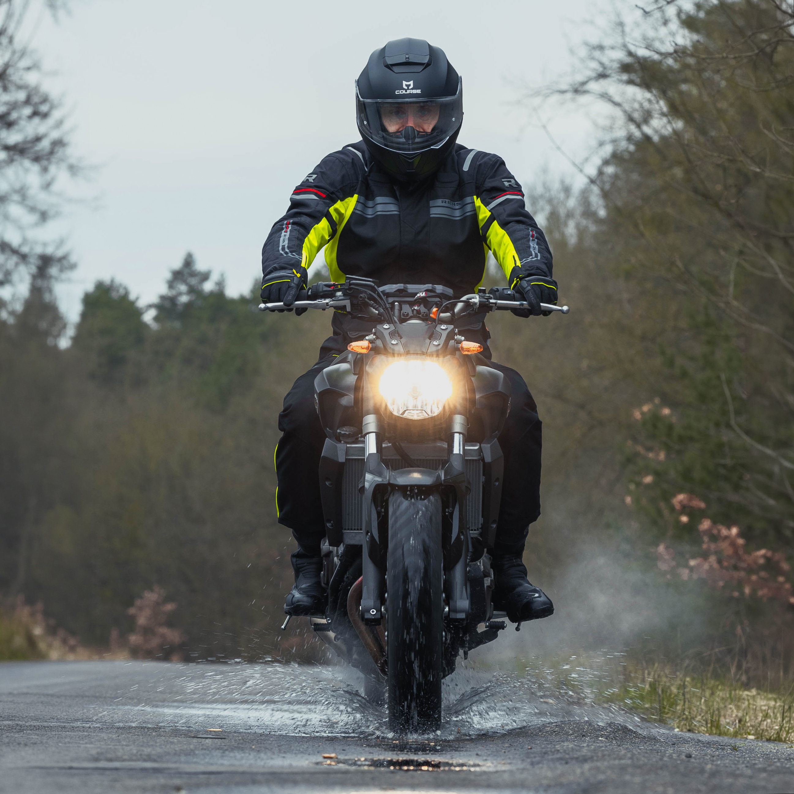 How to Ride a Motorcycle in the Rain