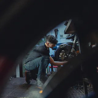 Kaip pakeisti motociklo padangas